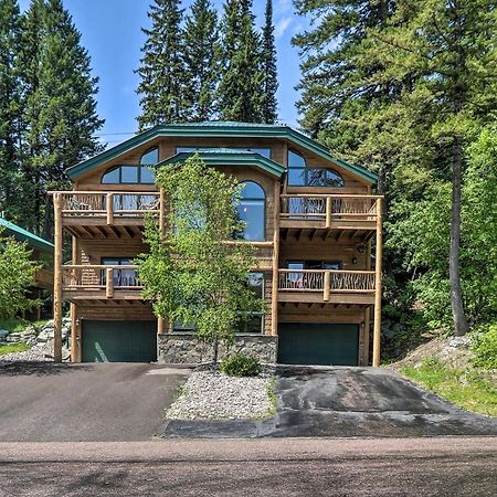Rustic Home On Whitefish Mountain, Near Ski Run! Esterno foto