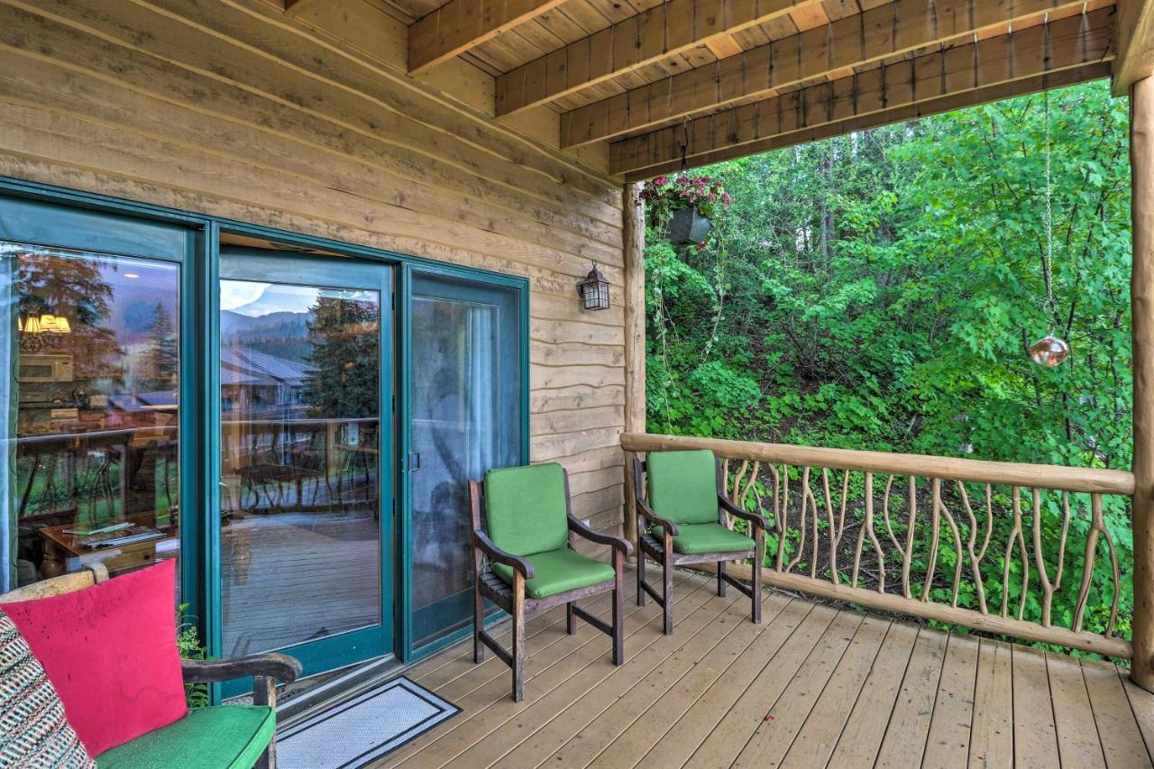 Rustic Home On Whitefish Mountain, Near Ski Run! Esterno foto