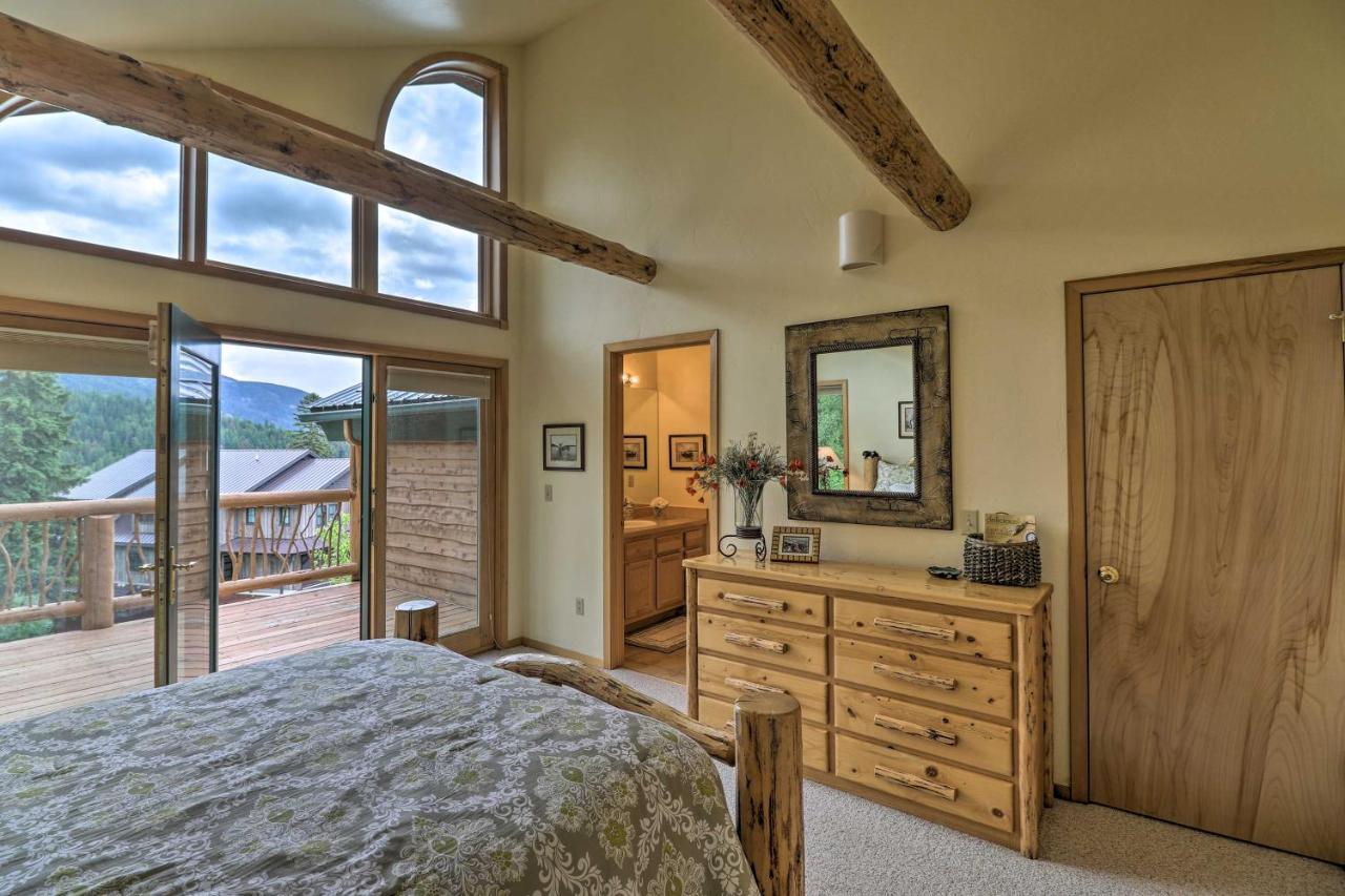 Rustic Home On Whitefish Mountain, Near Ski Run! Esterno foto