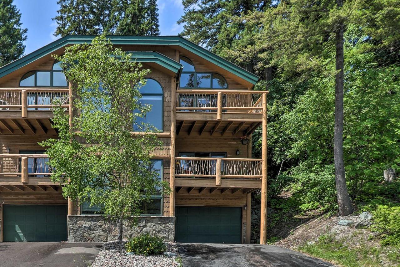 Rustic Home On Whitefish Mountain, Near Ski Run! Esterno foto